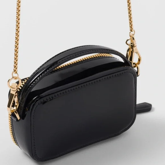 Prada Patent Leather Mini Pouch - Picture 3 of 9